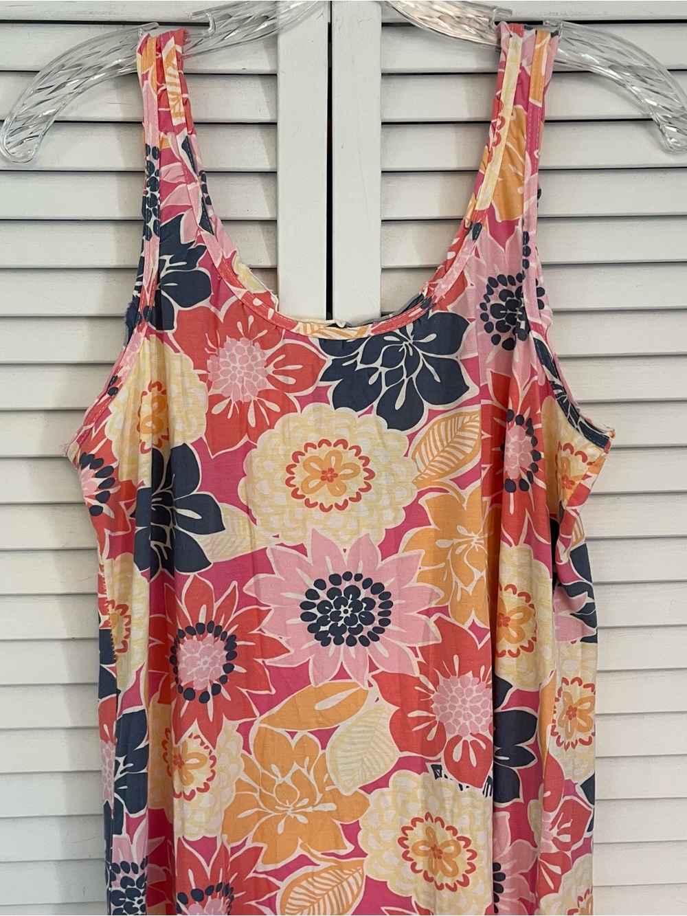 Garnet Hill 100 percent cotton nightgown Sz Medium - Picture 4 of 10
